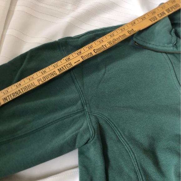 Universal Thread Crop Teal Quarter-Zip Pullover - Picture 8 of 11